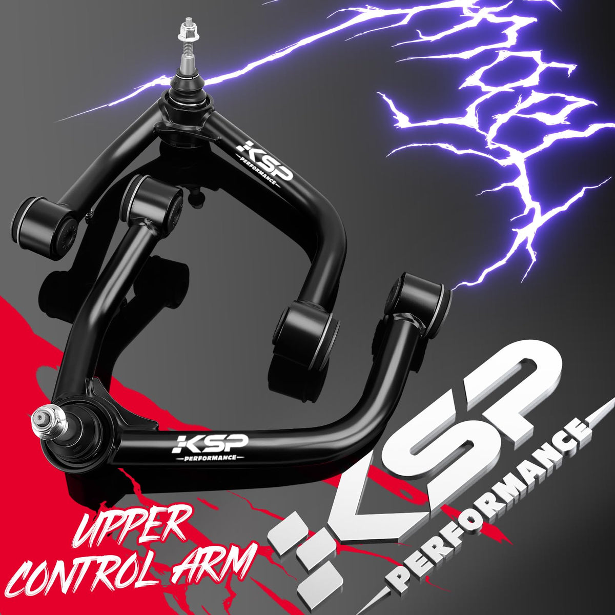 KSP PERFORMANCE packaged kit with hardware for straightforward installation