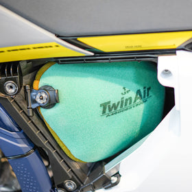 KTM filter installed in airbox showing correct fitment and reliable protection benefit