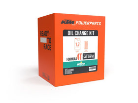 KTM kit front packaging showing brand and components for easy identification