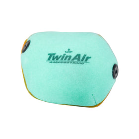 KTM pre-oiled foam air filter front view showing OEM fit and ready-to-install benefit