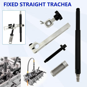 KTTOOL KTPROT kit in use on engine showing safe spring compression without head removal