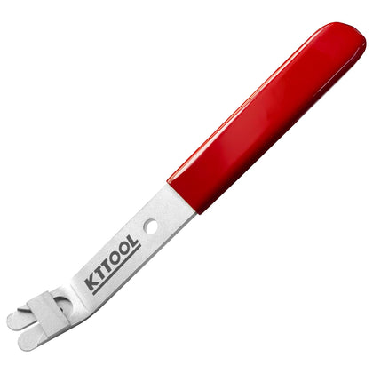 KTTOOL T40280 front view showing shape and ergonomic handle for faster trims