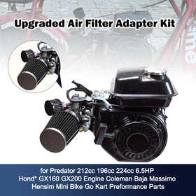 KTUMININV complete kit laid out with adapter and tools for easy installation