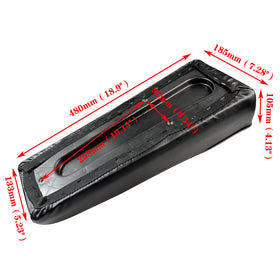 KTUMININV seat backing plate detail showing reinforced support