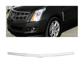 KUAFU chrome hood molding front view showing clean fit and improved look