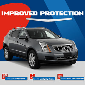 KUAFU molding installed on Cadillac SRX demonstrating restored appearance