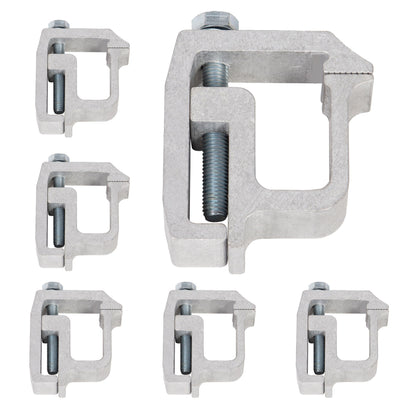 KUAFU front packaging showing six clamps and product labeling, clear identification benefit