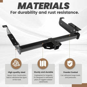 KUAFU powder-coat texture detail resisting rust and road debris