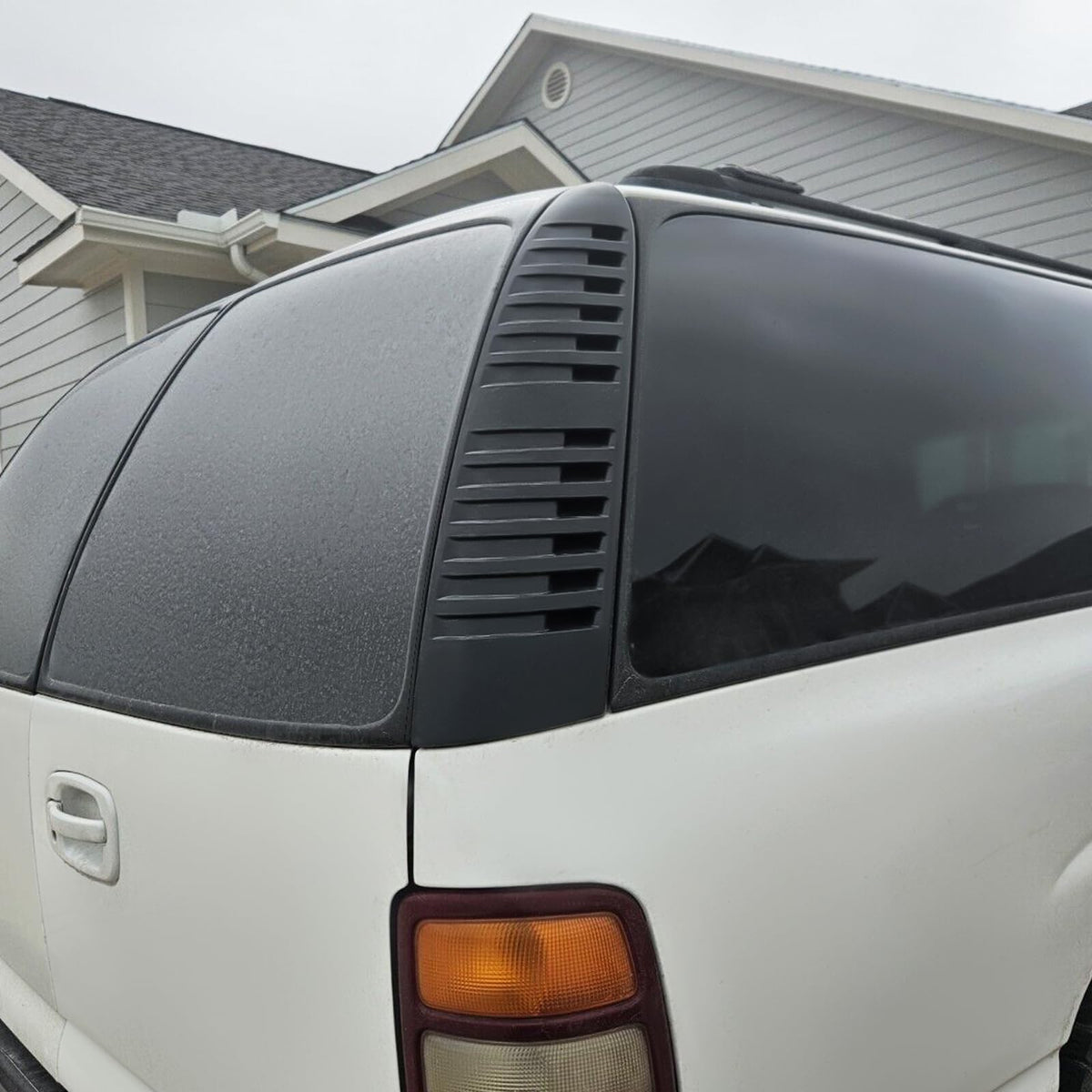 KUAFU painted black finish detail matching factory trim benefit