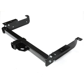 KUAFU front view hitch showing receiver and mounting points, durable fit