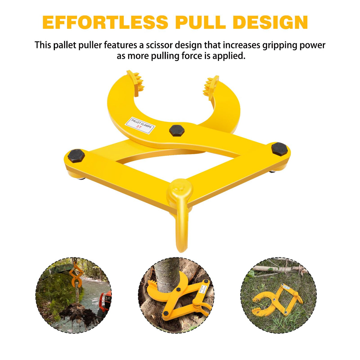 kuailebuy side profile showing scissor action that increases grip as you pull