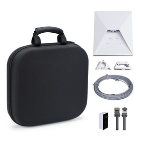 KuBeiBear handle shot with hand carrying case showing comfortable transport