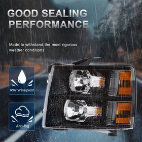 KUIPERAUTO black housing close-up highlighting durable finish and longevity