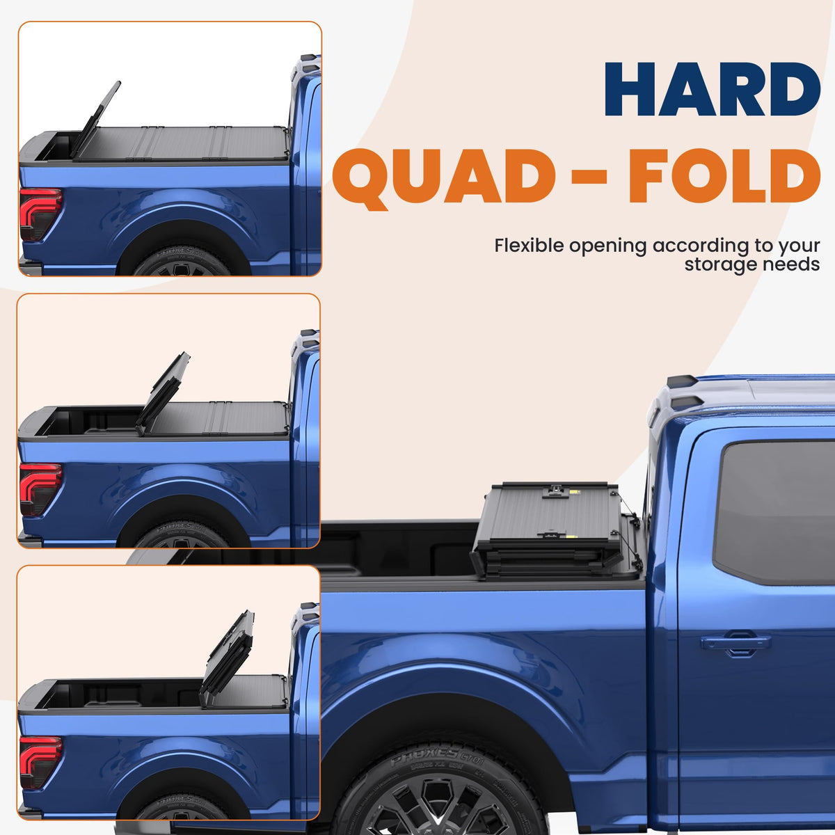 KUIPERAUTO folded near cab illustrating quick bed access benefit