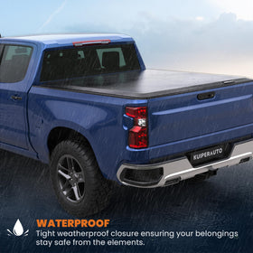 KUIPERAUTO rolled-position near cab illustrating space-saving storage and convenience