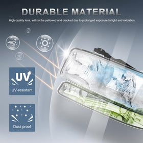 KUIPERAUTO reflector and bulb mount detail demonstrating improved beam control benefit