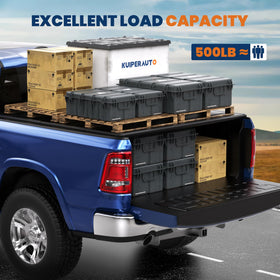 KUIPERAUTO side profile showing contoured fit that enhances truck appearance