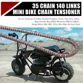 Kuiuk master links and chain breaker laid out for easy on-site repairs and assembly