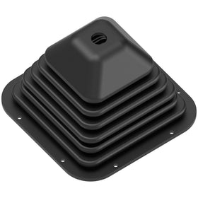 Kujunpao shift boot in a truck cab lifestyle setting, enhances driver comfort