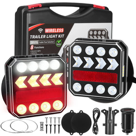 KUKANTST front view of packaged kit showing complete tow light set and carry case for easy transport