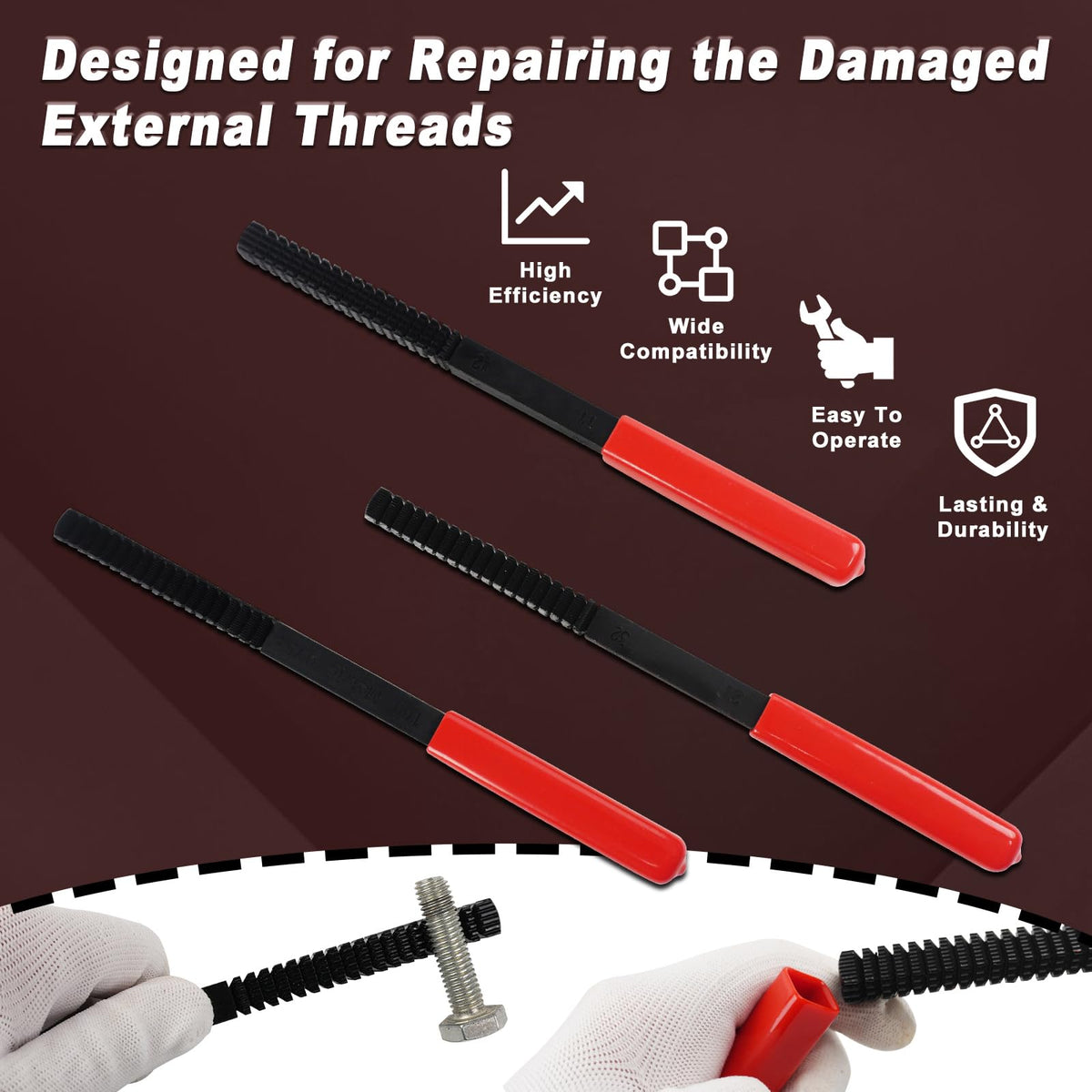 KUNGJUER black oxide finish close-up illustrating corrosion resistance
