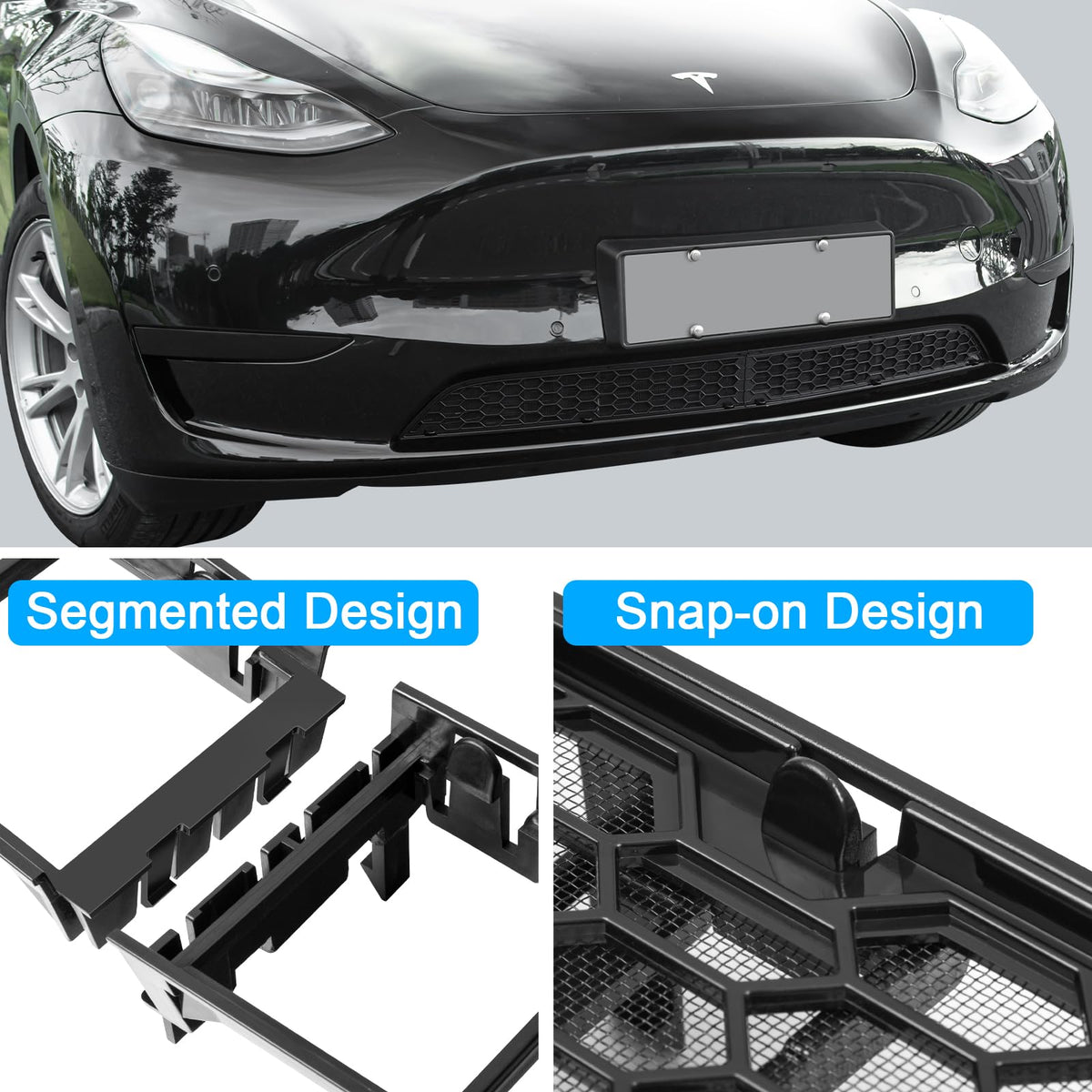 KUNIST ABS frame detail showing durable snap-on construction