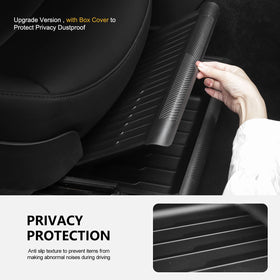 KUNIST installed under Tesla Model Y front seat right side for secure fit