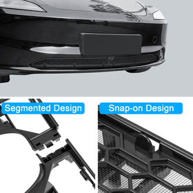 KUNIST side profile showing how insert aligns with Model 3 intake for secure fitment