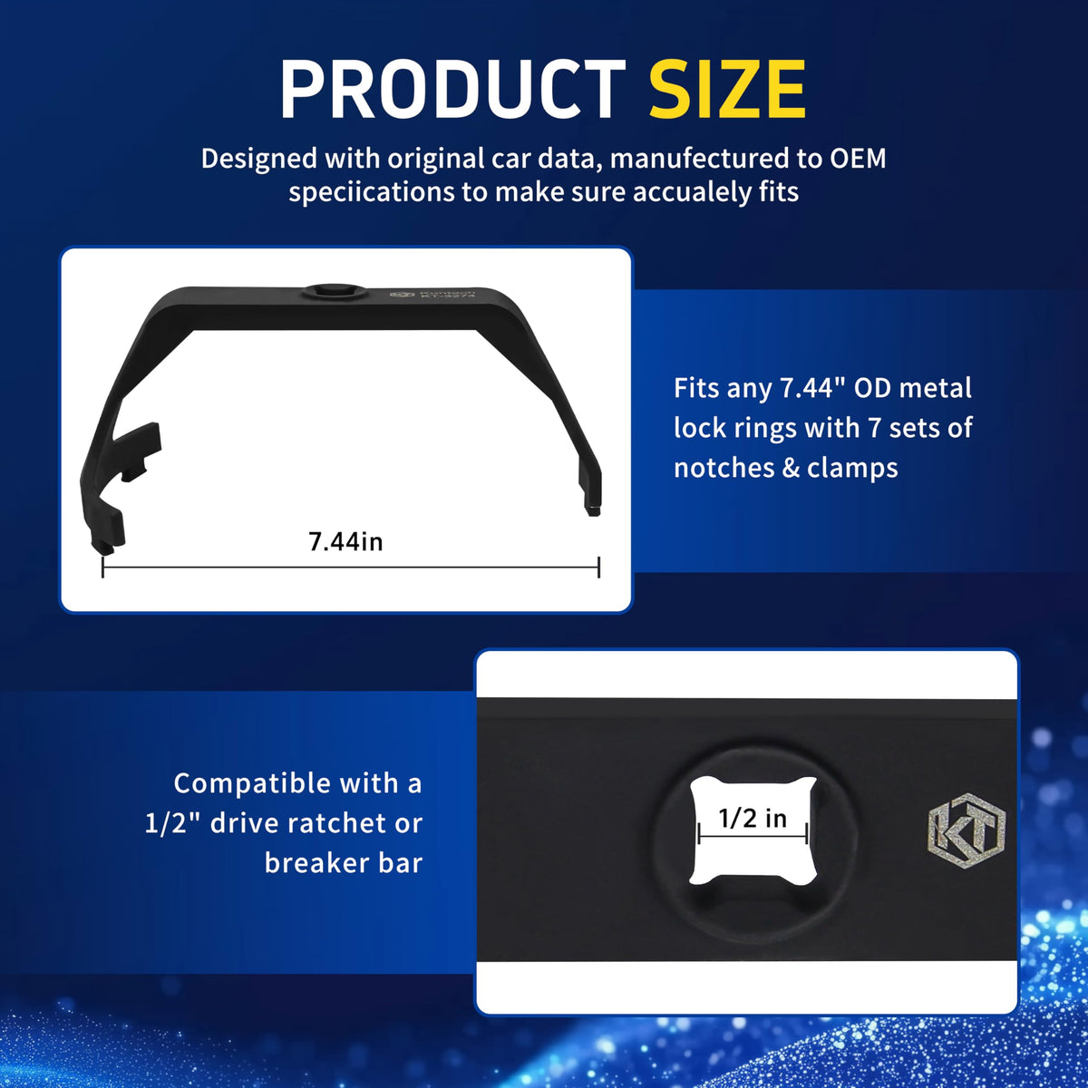 Kuntech 6599 black oxide finish detail resisting corrosion