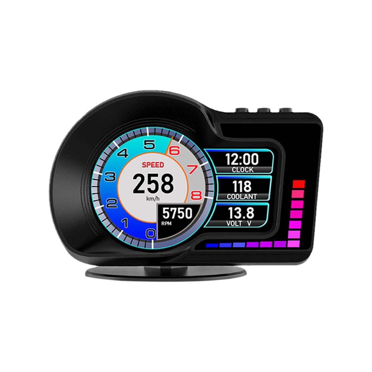 KUOWEIHUD front display showing speed clearly for safer driving