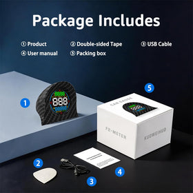KUOWEIHUD side buttons selecting display modes, fast customization