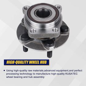 KUSATEC bearing seal detail reducing noise and resisting contaminants
