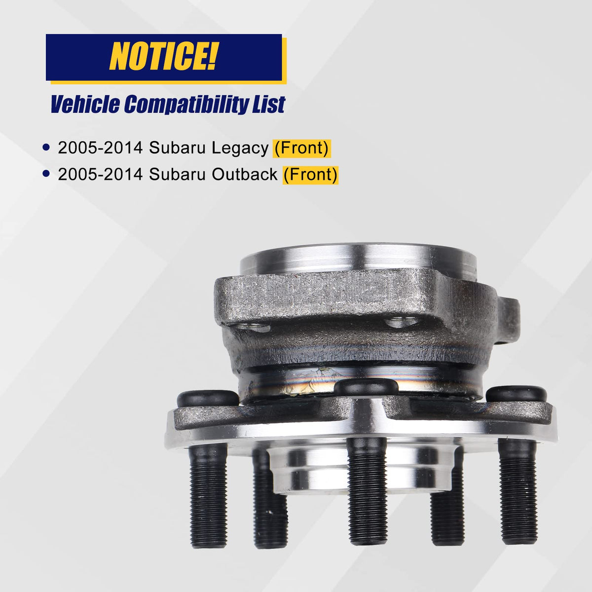 KUSATEC close-up of M12x1.25 bolt threads for easy correct fit
