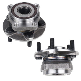 KUSATEC front hub overview showing full assembly and durable finish