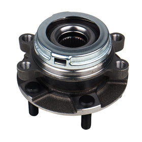 KUSATEC front view of hub assembly showing robust fit and reliable rotation