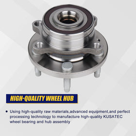 KUSATEC ABS tone ring close view highlighting sensor compatibility benefit