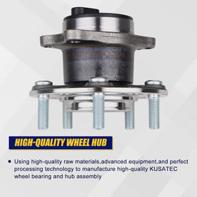 KUSATEC ABS tone ring detail ensuring accurate wheel-speed sensor signals