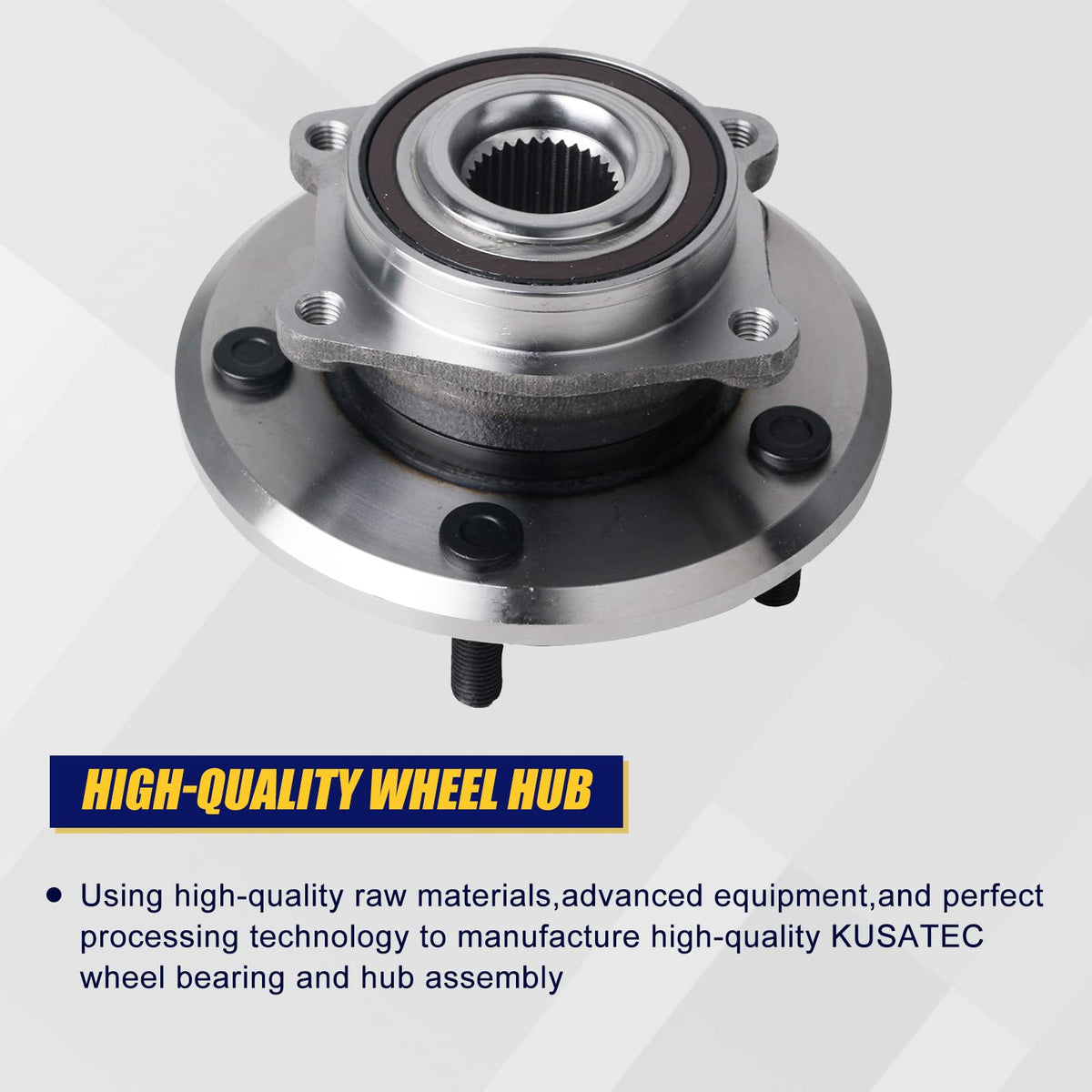 KUSATEC ABS tone ring detail improving sensor reliability and brake performance