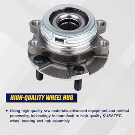 KUSATEC bearing seal detail showing improved seal to reduce contamination and noise