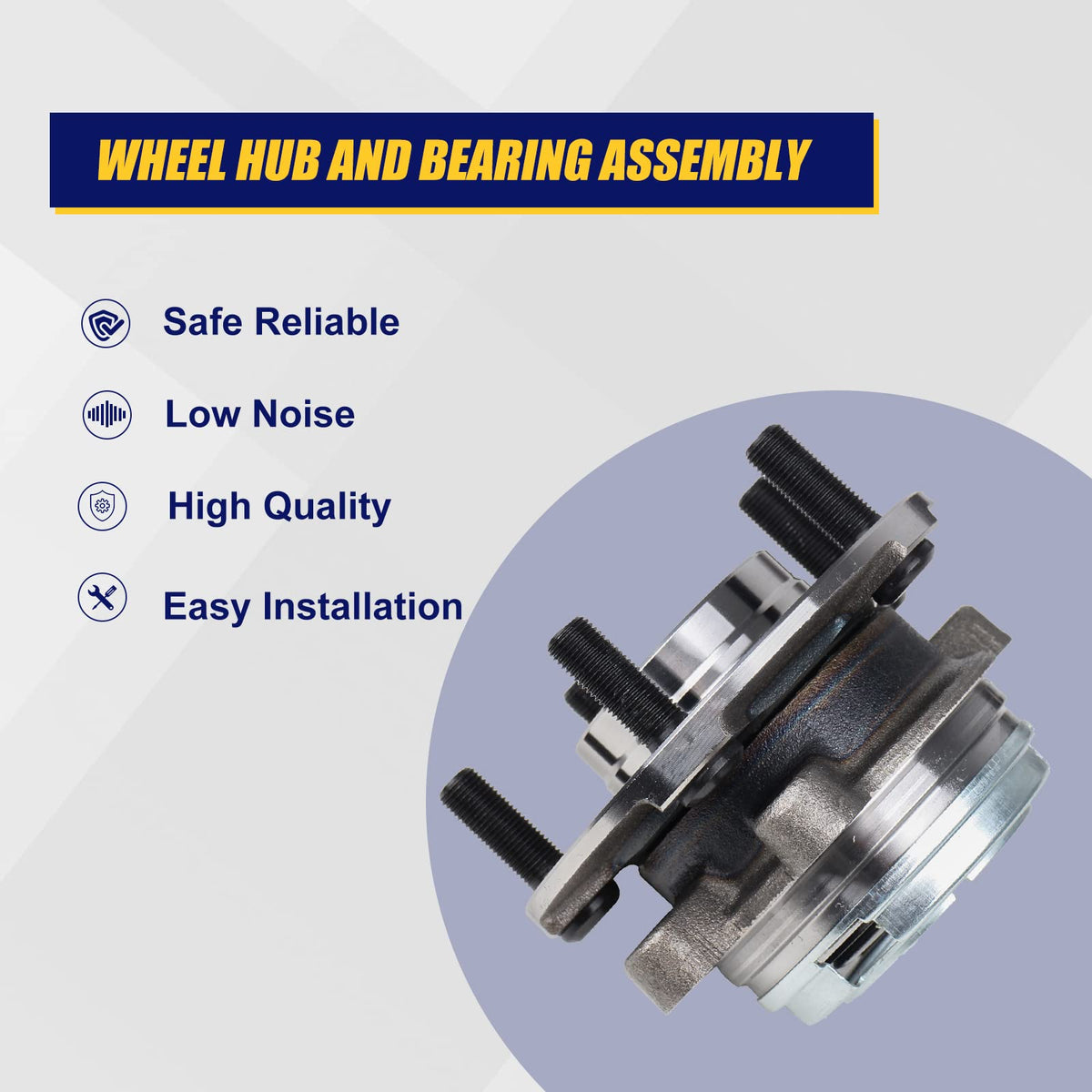 KUSATEC bearing close-up highlighting robust seal to reduce contamination