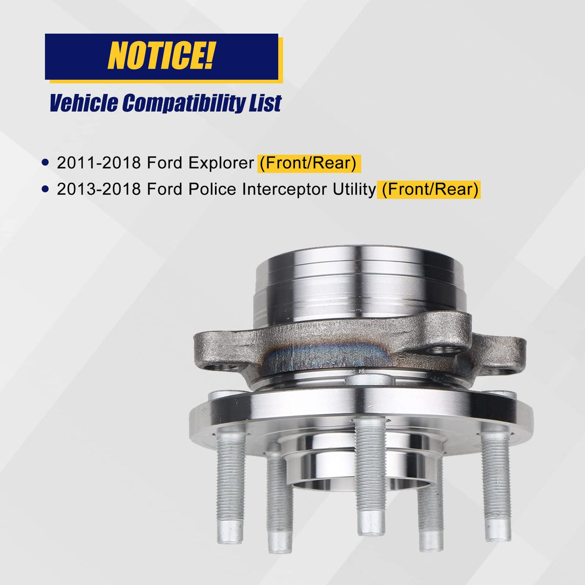 KUSATEC close-up of bearing and hub detail for durability assurance
