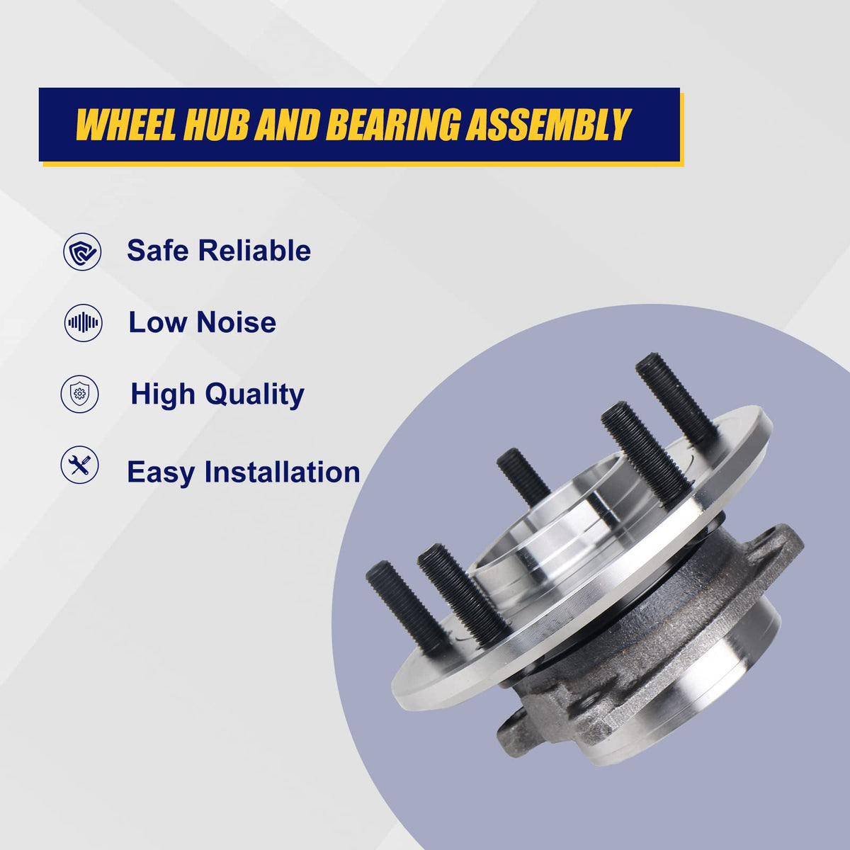KUSATEC bearing close-up highlighting improved seal to keep out contaminants