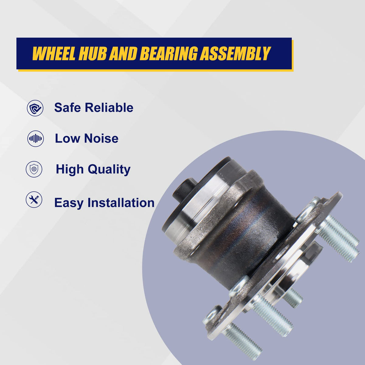KUSATEC close-up of bearing seal highlighting durability and reduced contamination