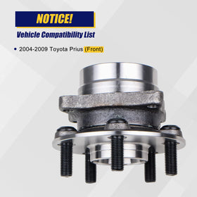 KUSATEC front hub facing view highlighting bolt pattern and clean fitment benefit