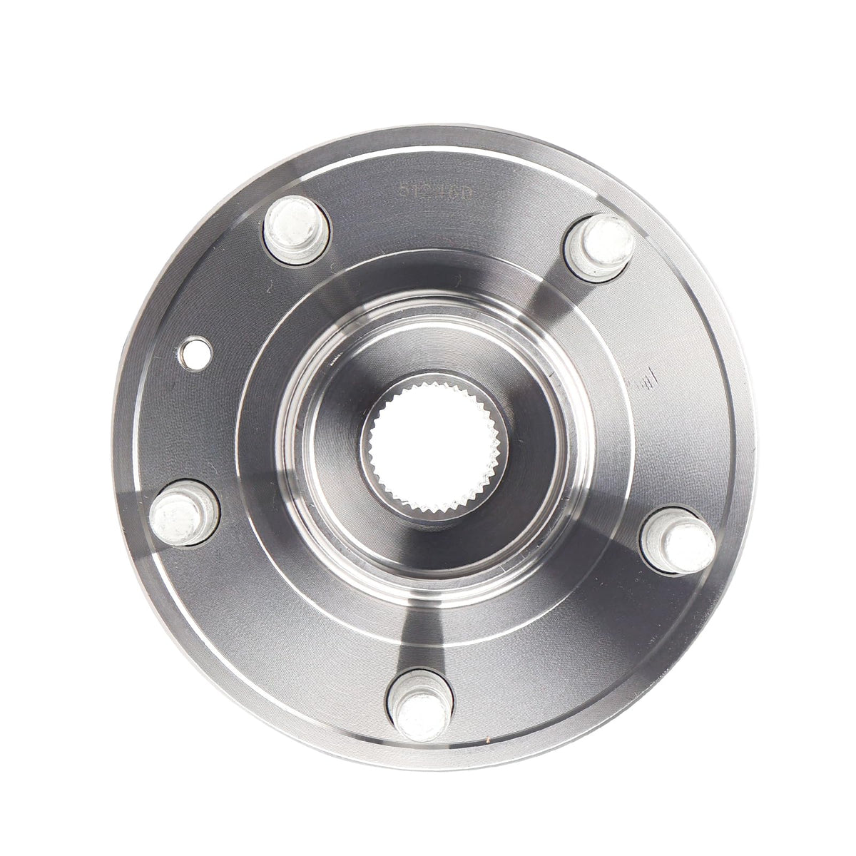 KUSATEC hub assembly in garage installation scene showing ease of swap benefit