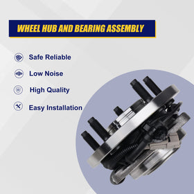 KUSATEC boxed hub assembly with label showing part number and included hardware