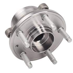 KUSATEC hub bolts with protective finish illustrating rust prevention benefit