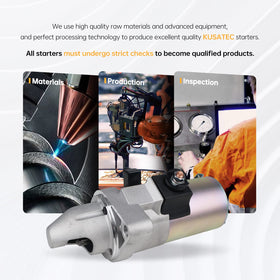 KUSATEC starter copper bushing detail improving shaft longevity and quiet