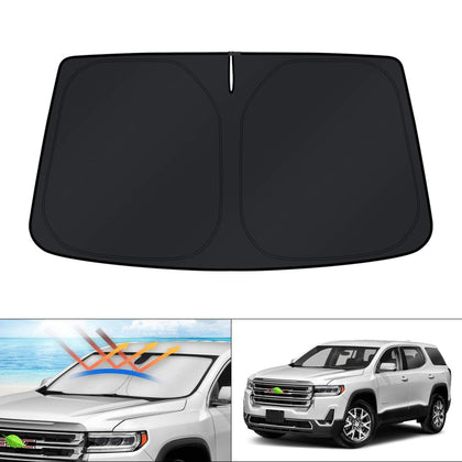 KUST front packaging showing Acadia-specific fit and easy setup benefit