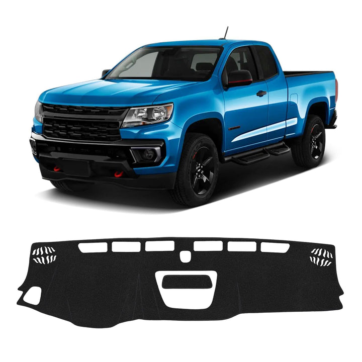 KUST front view showing full dash cover fit and reduced glare